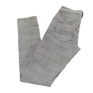 G Fried Super Stretchy Skinny Leg Plaid Pants Men’s Size 34x32 VGC